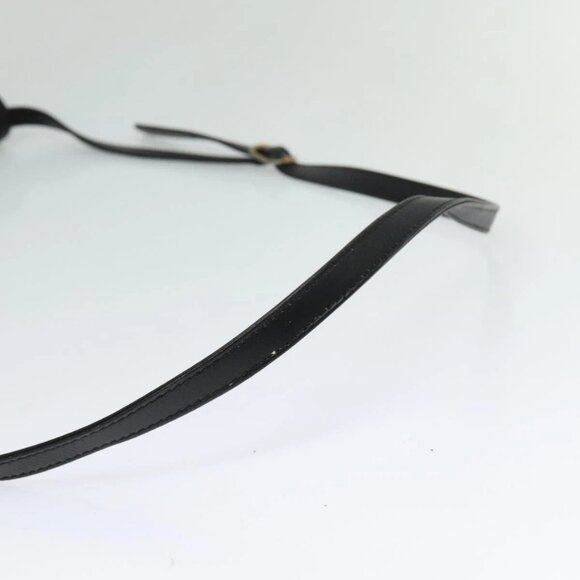 BALLY Shoulder Bag Leather Black Auth BA1165 - Picture 8 of 16